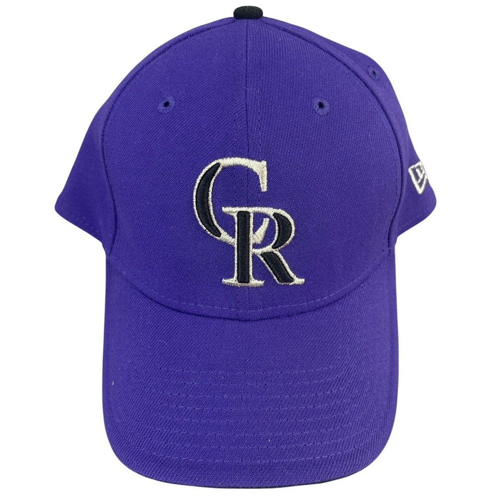 New Era Colorado Rockies 39THIRTY Hat Size Medium-Large Purple MLB